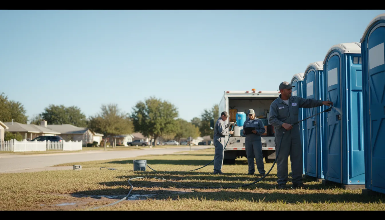 Long-Term Portable Toilet Rental in Moran, KS near me